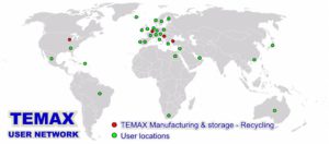 TEMAX 3PL users in the world